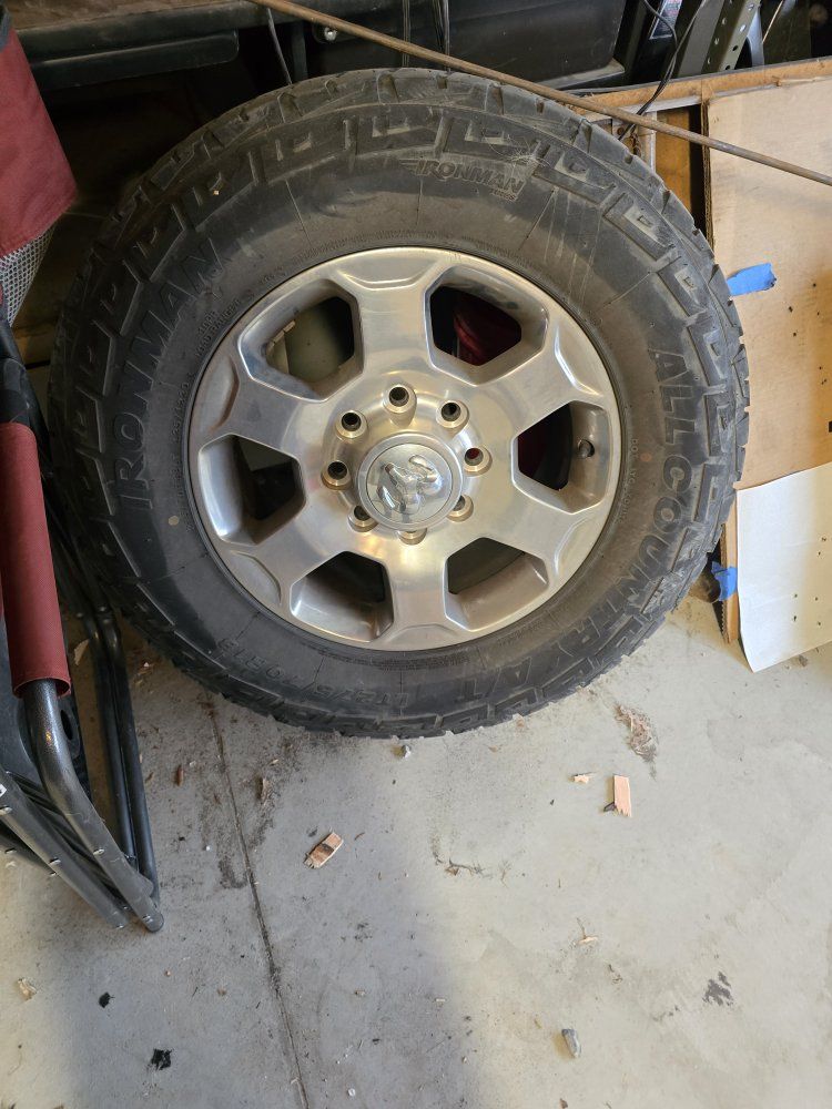 ram factory wheels 8 lug with Tpms