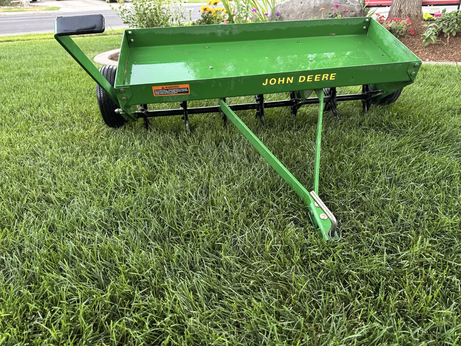 John Deere 40 in. Tow-Behind Plug Aerator 