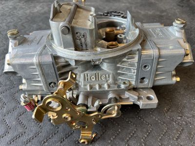 2 Holley 4-Barrel Carburetors with Electric Chokes