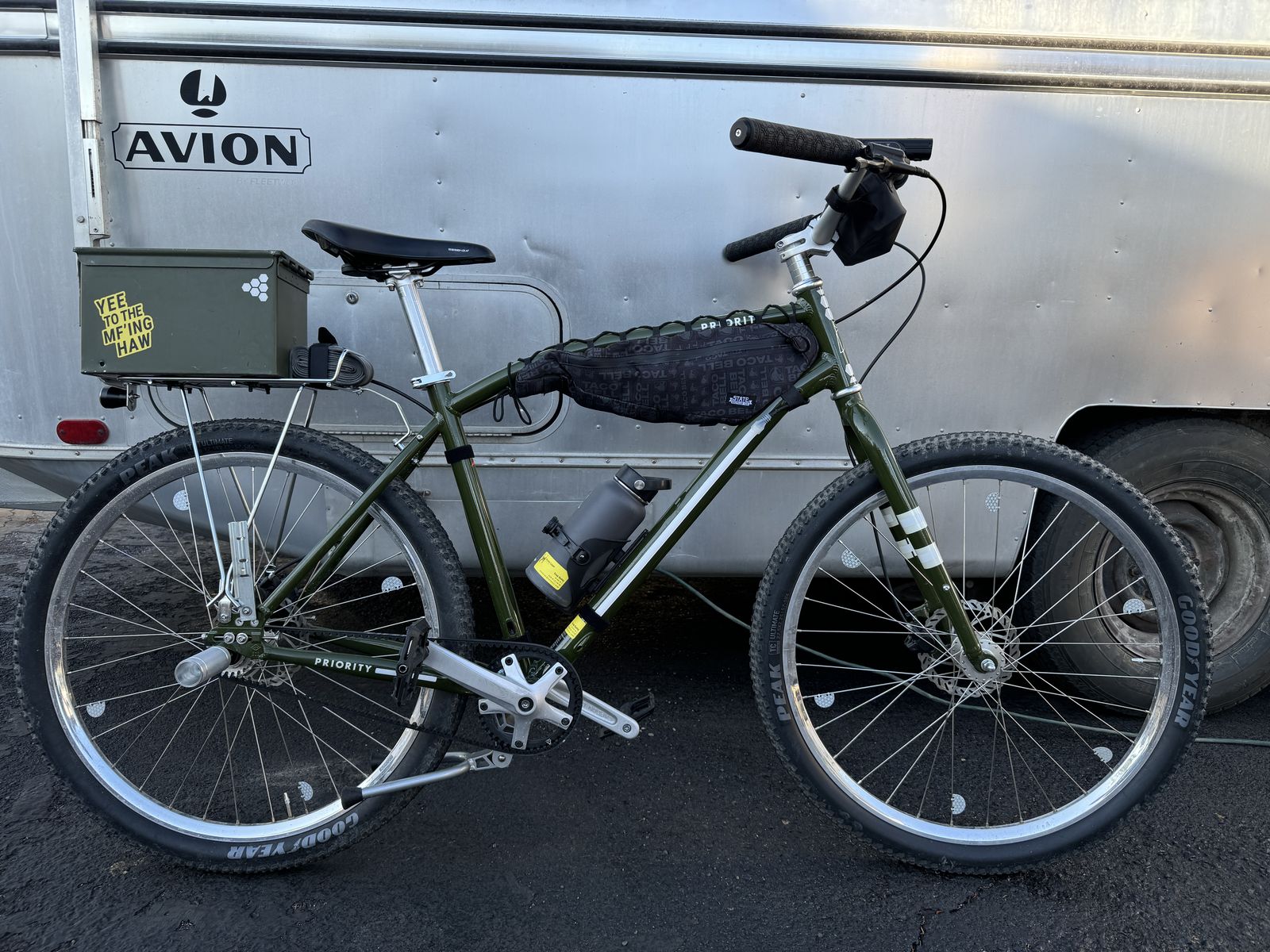 Priority Sauce Klunker/Cruiser - Burning Man Build