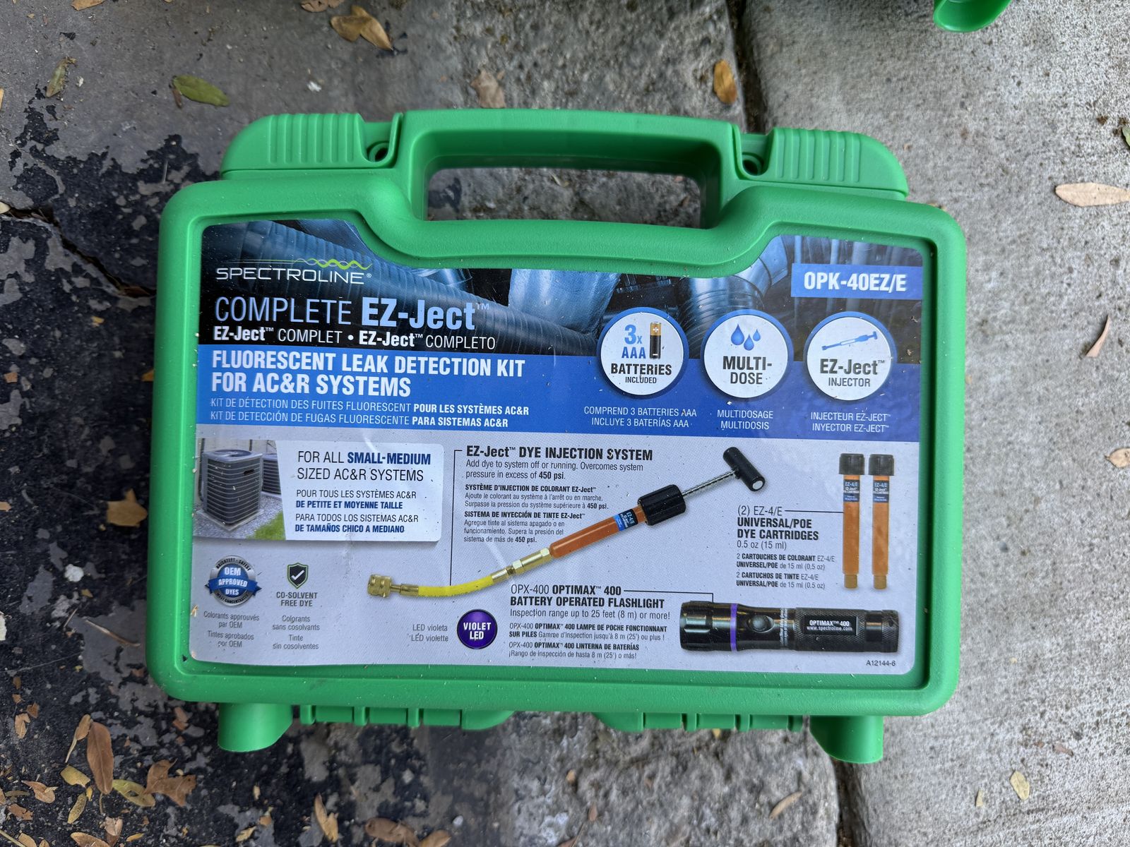 Flourescent Leak Detection Kit