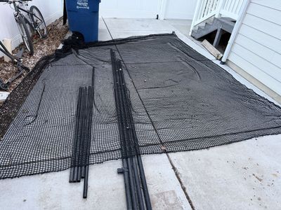 Sports / Golf Net 13’ x 13’ with poles