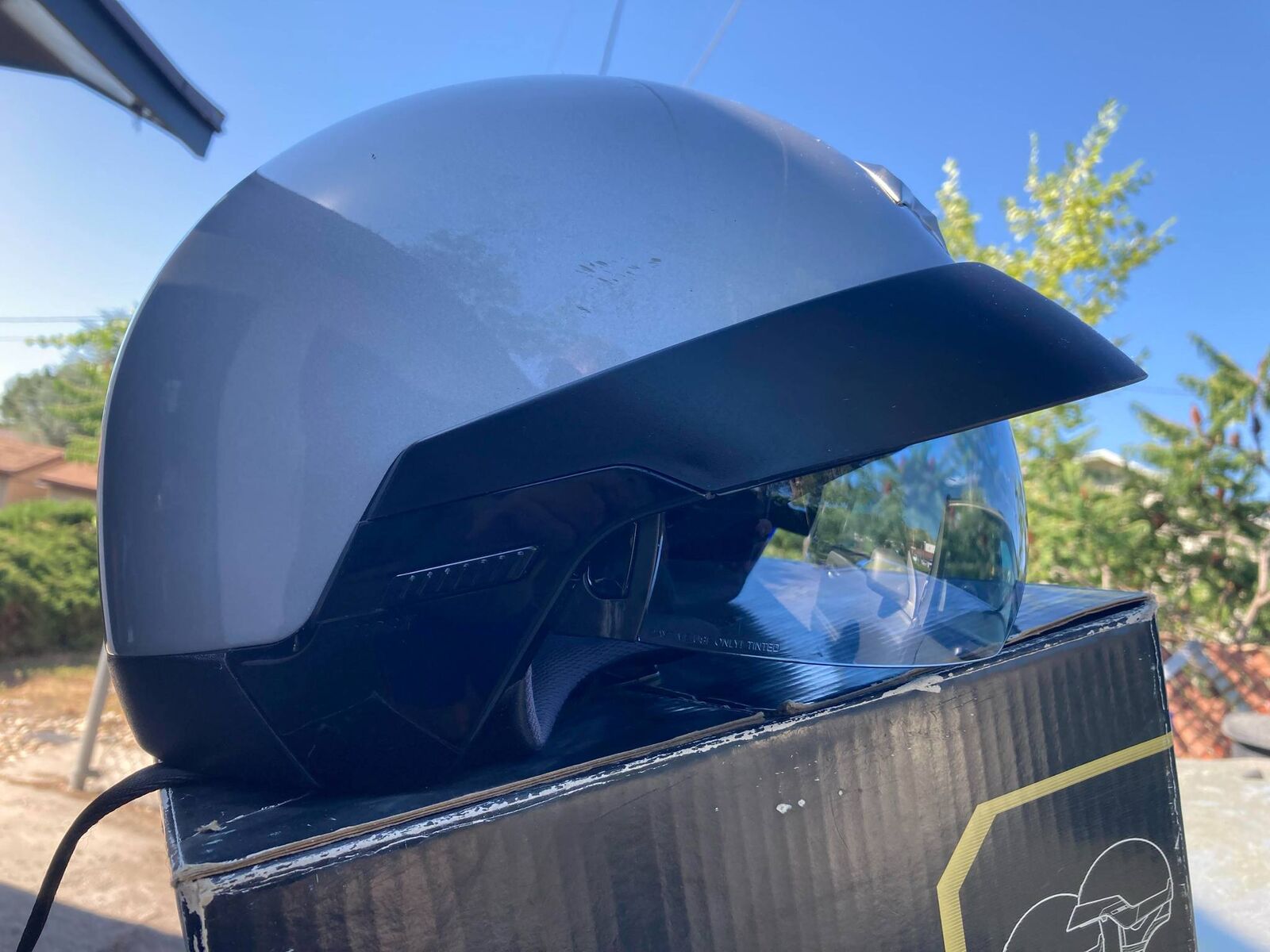 EXO 100 motorcycle helmet