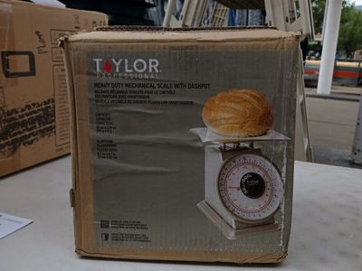 Taylor THD32D Heavy Duty Mechanical Scale with Dashpot - 320oz/20lb Capacity