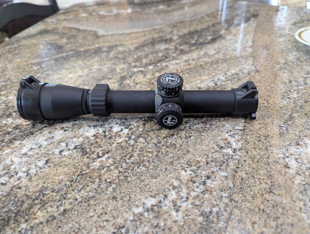 Leupold Mark AR 1.5-4x20 Rifle Scope - Green Fire Dot