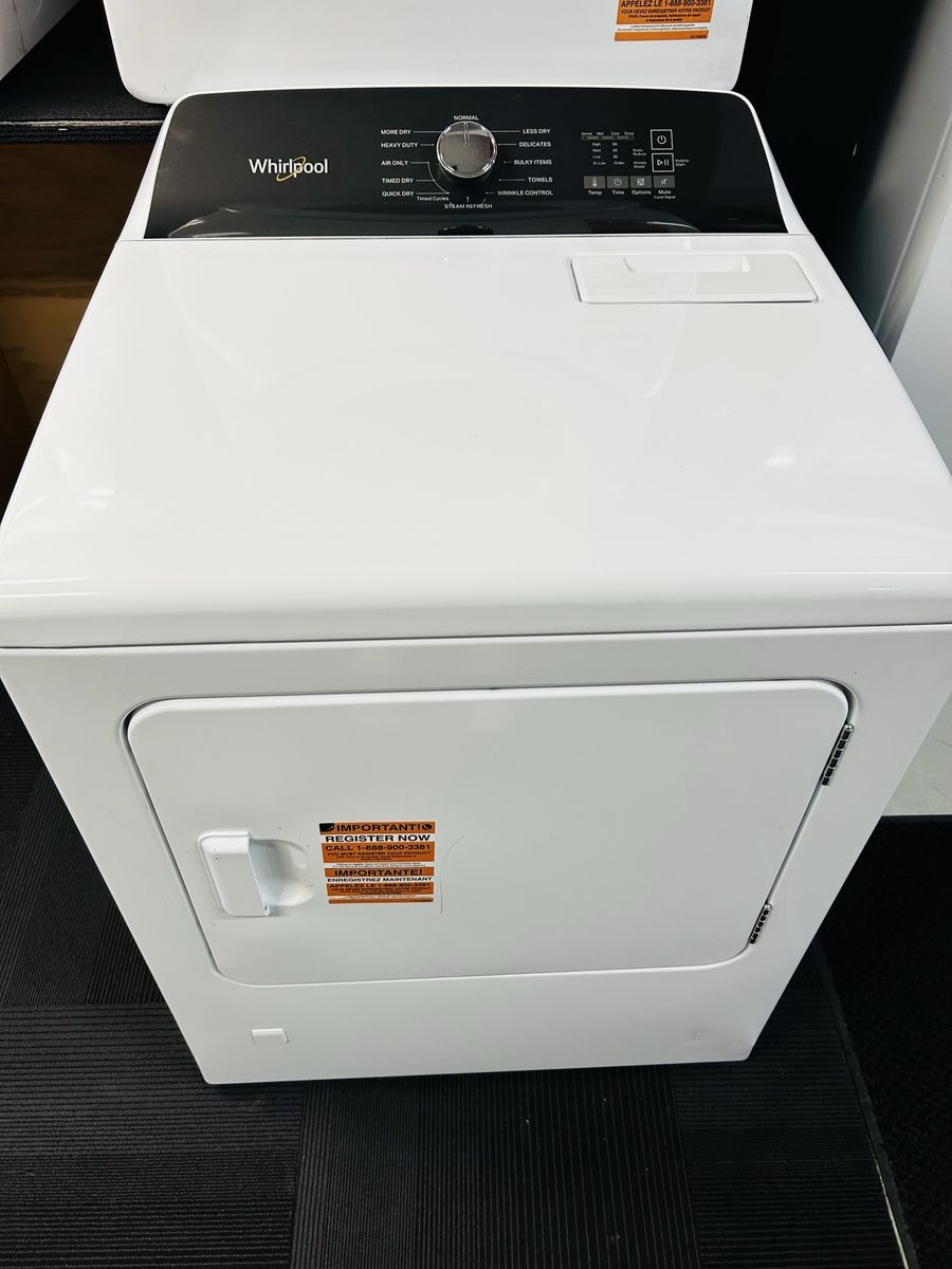 Whirlpool Steam Gas Dryer New 2026 Model