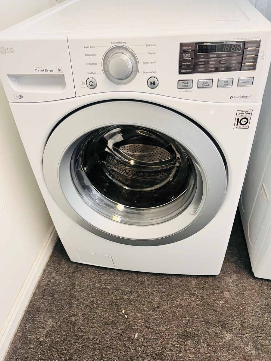 LG washing machine 4.5 cu ft