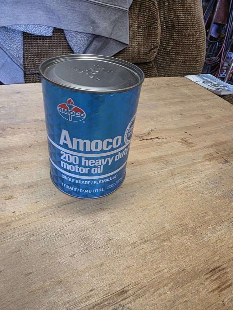 vintage oil cans Amoco Cenex