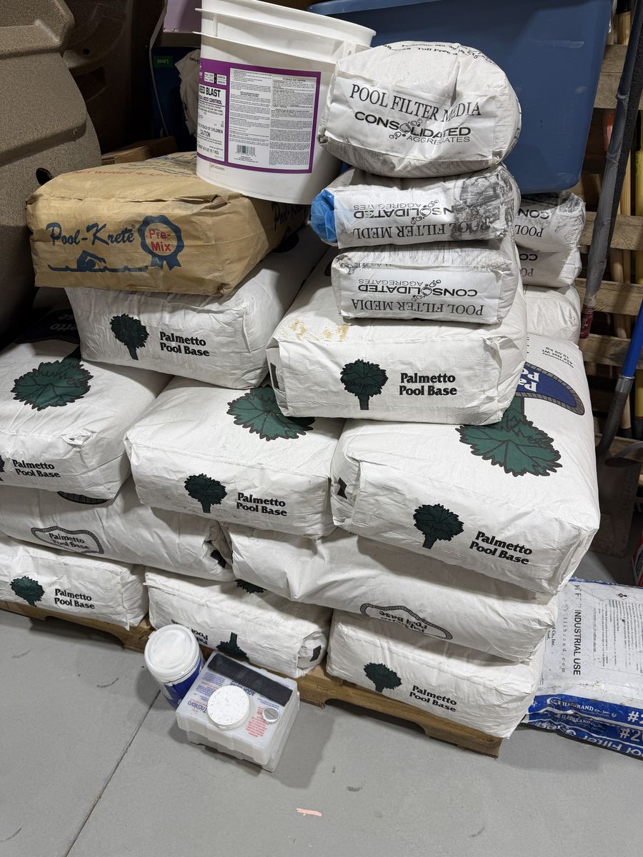 Pool Slide/ Building Materials