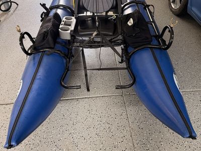 Fish cat one man pontoon