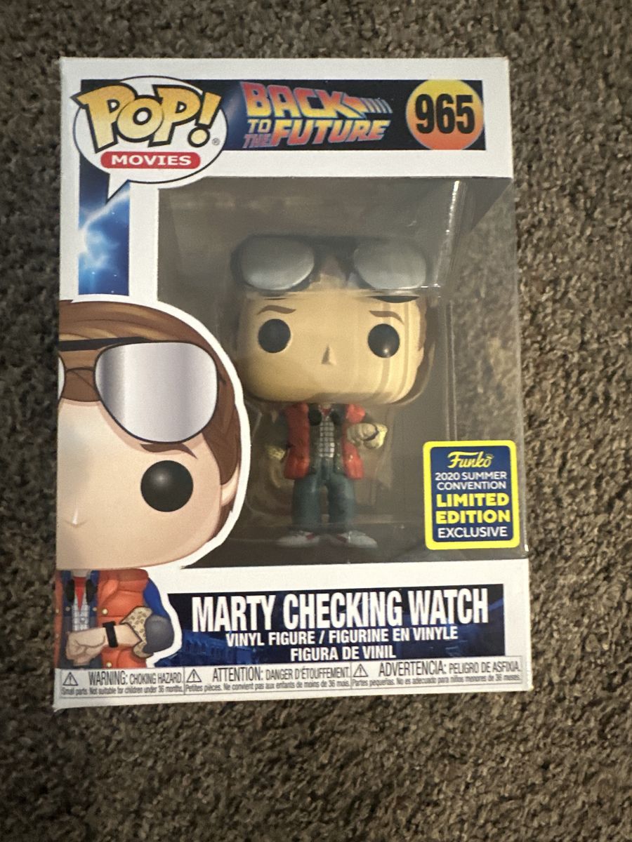 Marty Checking his Watch Funko Pop!