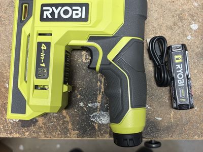 New Ryobi 4 In 1 Stapler/nailer