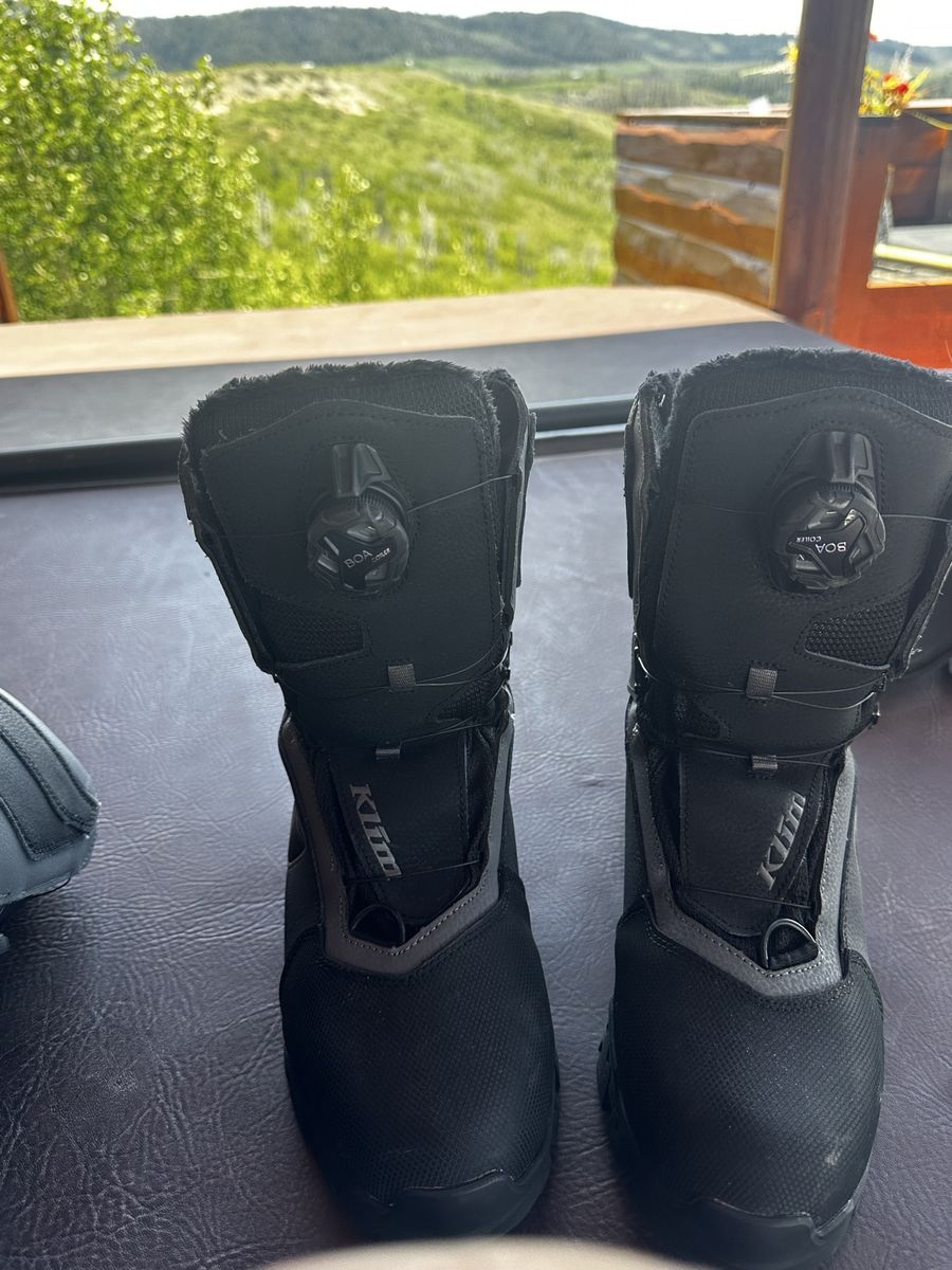 Klim Aurora GTX Boa Snowmobile Boots - Warm & Easy On/Off - Men's 11 / Women's 9