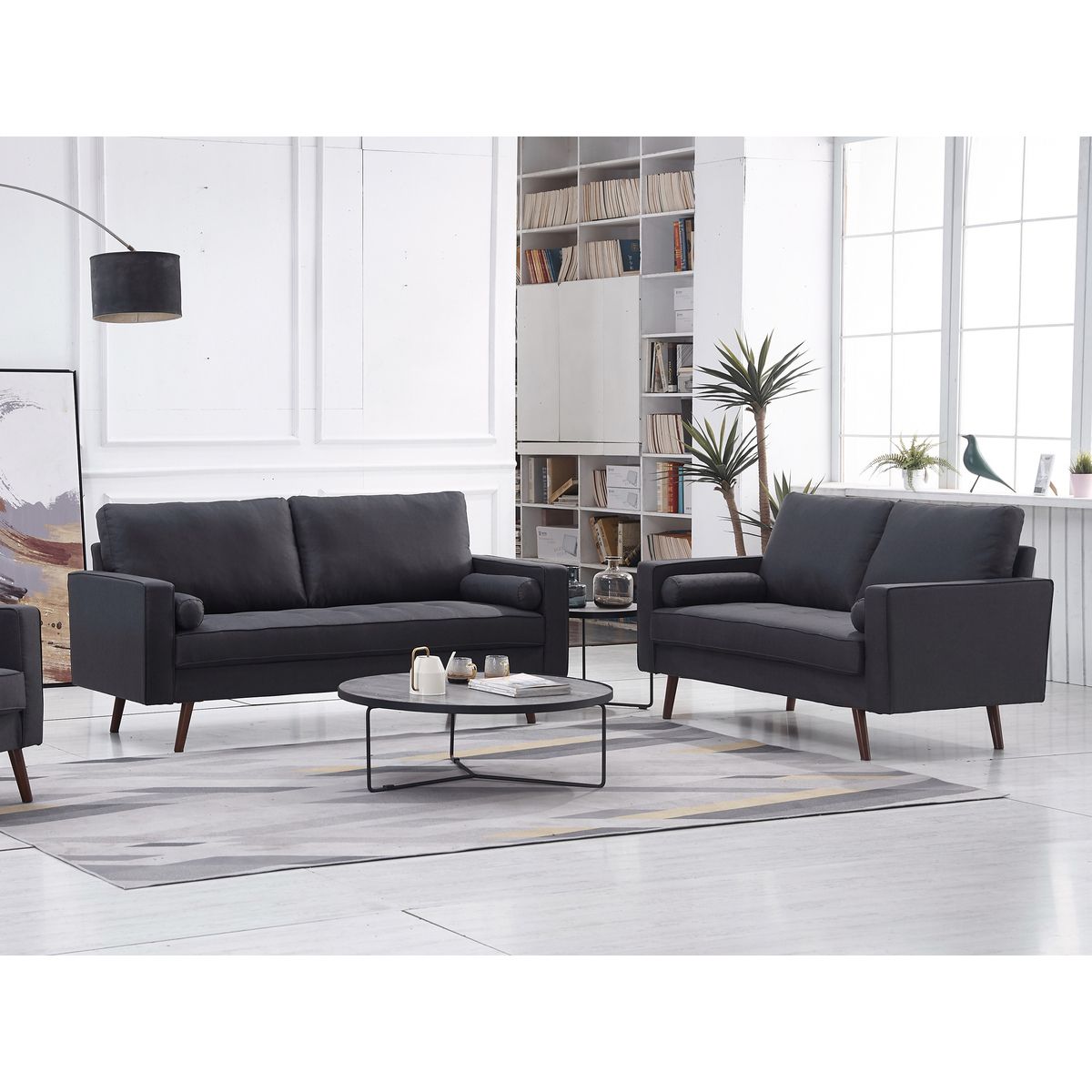 NEW SOFA and LOVESEAT with PILLOWS - NEW IN BOX