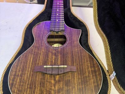 Ibanez Acoustic Electric Tenor Ukulele With Hard Case