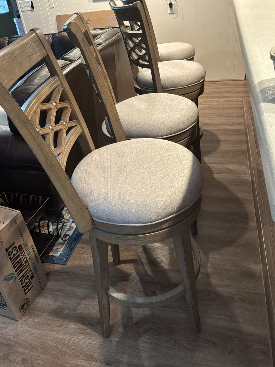 Set of Four Bar Stools