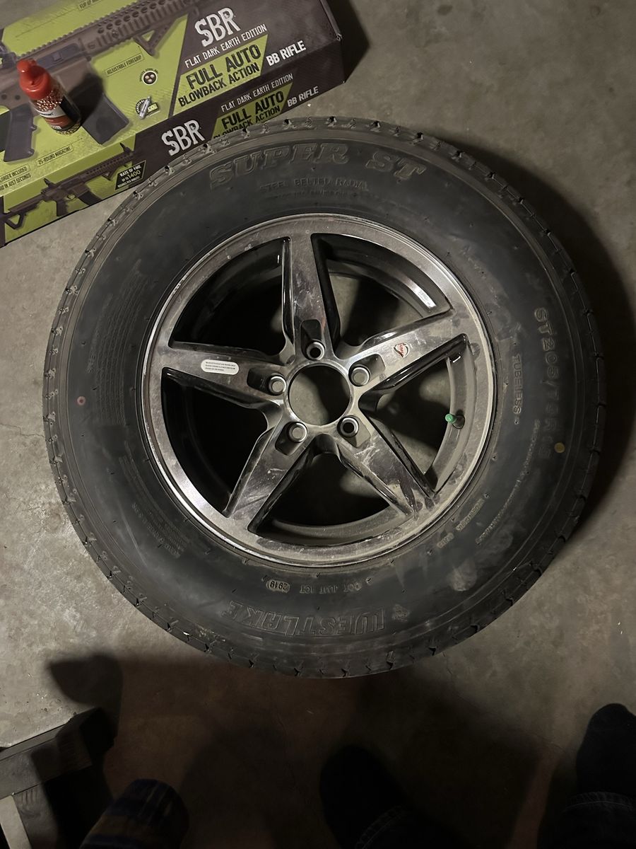 Westlake super ST 205/75/R15 tire & rim