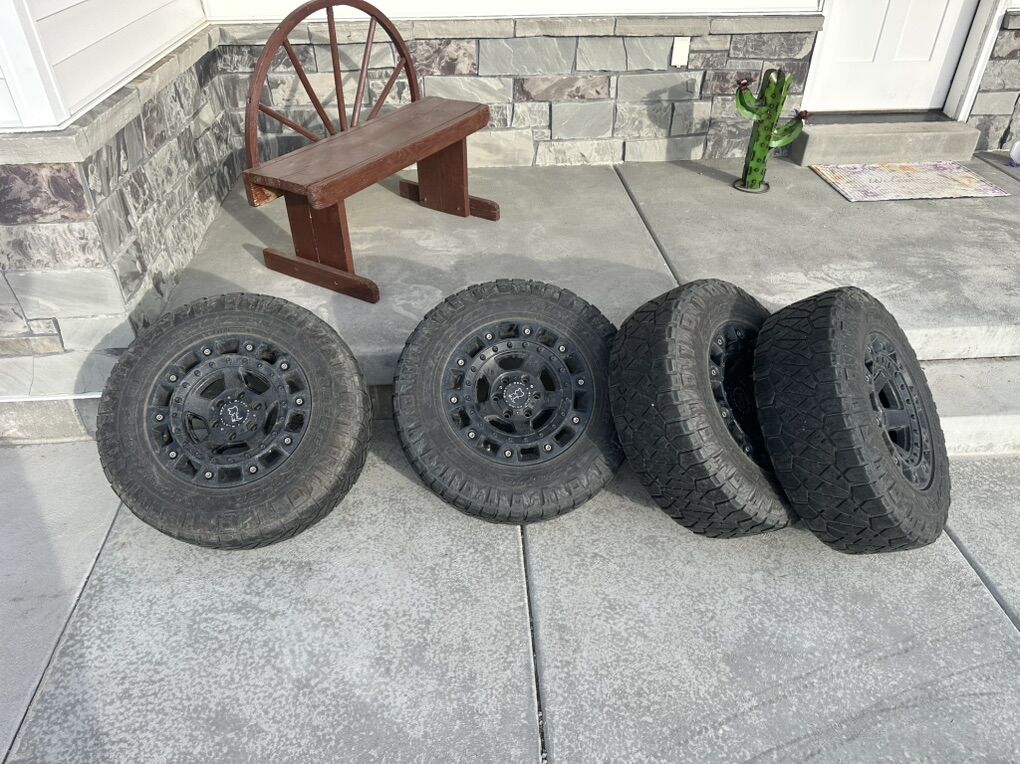 Black Rhino Wheels w/ Nitto Ridge Grappler Tires