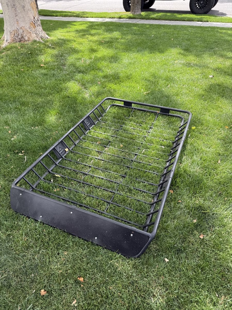 Universal Car Roof Rack Cargo Basket - 38” x 66”