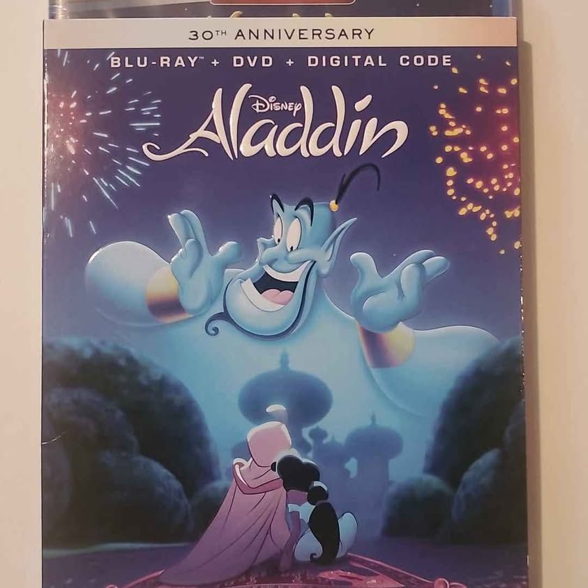 Aladdin 30th Anniversary Blu-Ray + DVD + Digital Code
