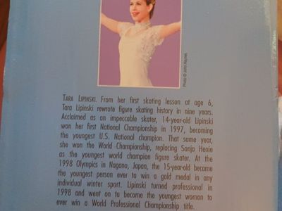 Hallmark Olympic Medalist Tara Lipinski Musical Snow Globe Limited Edition