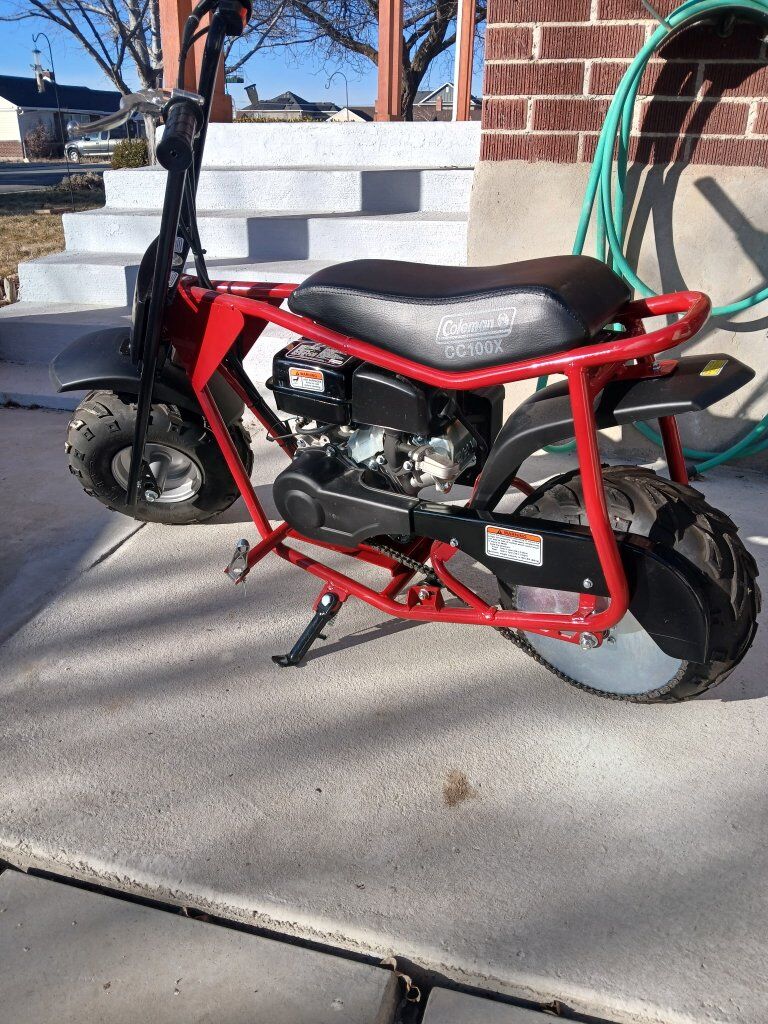 Coleman Powersports CC100X Mini Bike - Red