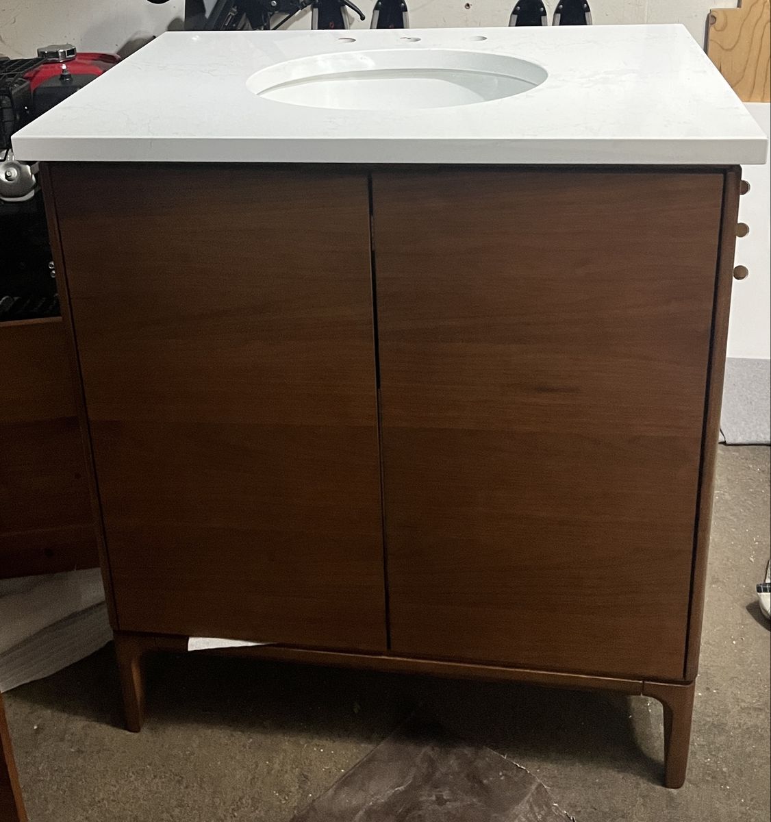 NEW 31.5” West Elm Parker Vanity