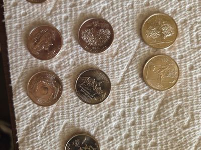 1999p& dCollectible US State Quarters Lot - unCirculated Condition (Assorted States)2 5 dollars a set 10 coin set