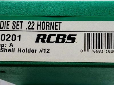 RCBS 22 Hornet and shell holder