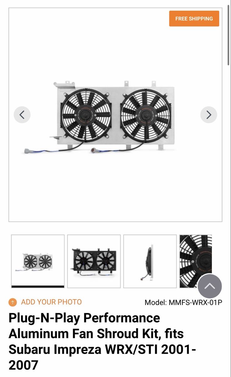 Mishimotto Cooling Fan Assembly