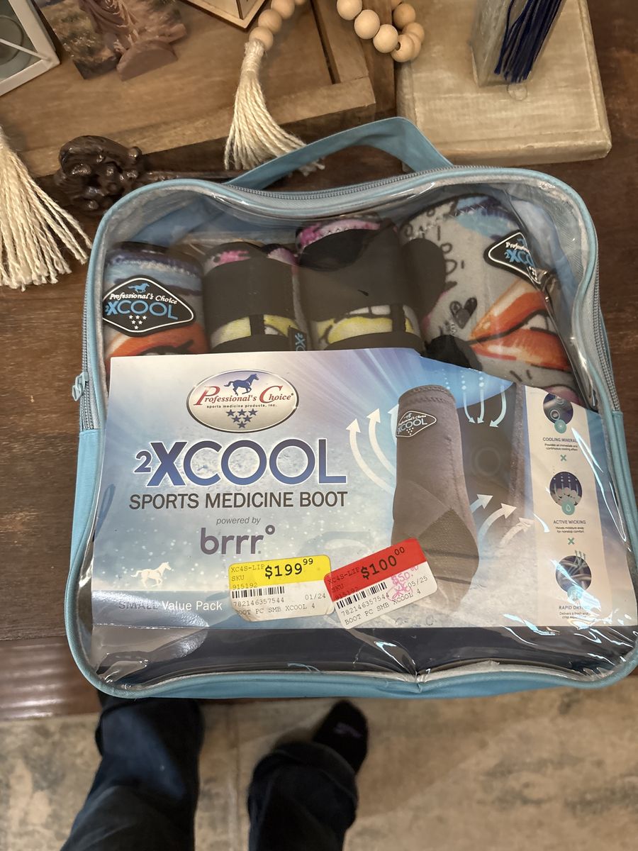 Size small Professionals Choice Skid and Splint boots