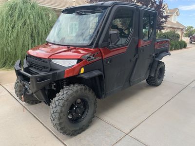 2025 Polaris Ranger XP 1000 Crew Northstar Ultimate Side-by-Side UTV with Winch and Enclosed Cab