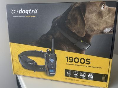 Dogtra 1900S Waterproof 1-Dog System Remote Training E-Collar for Obedience, Hunting, K9