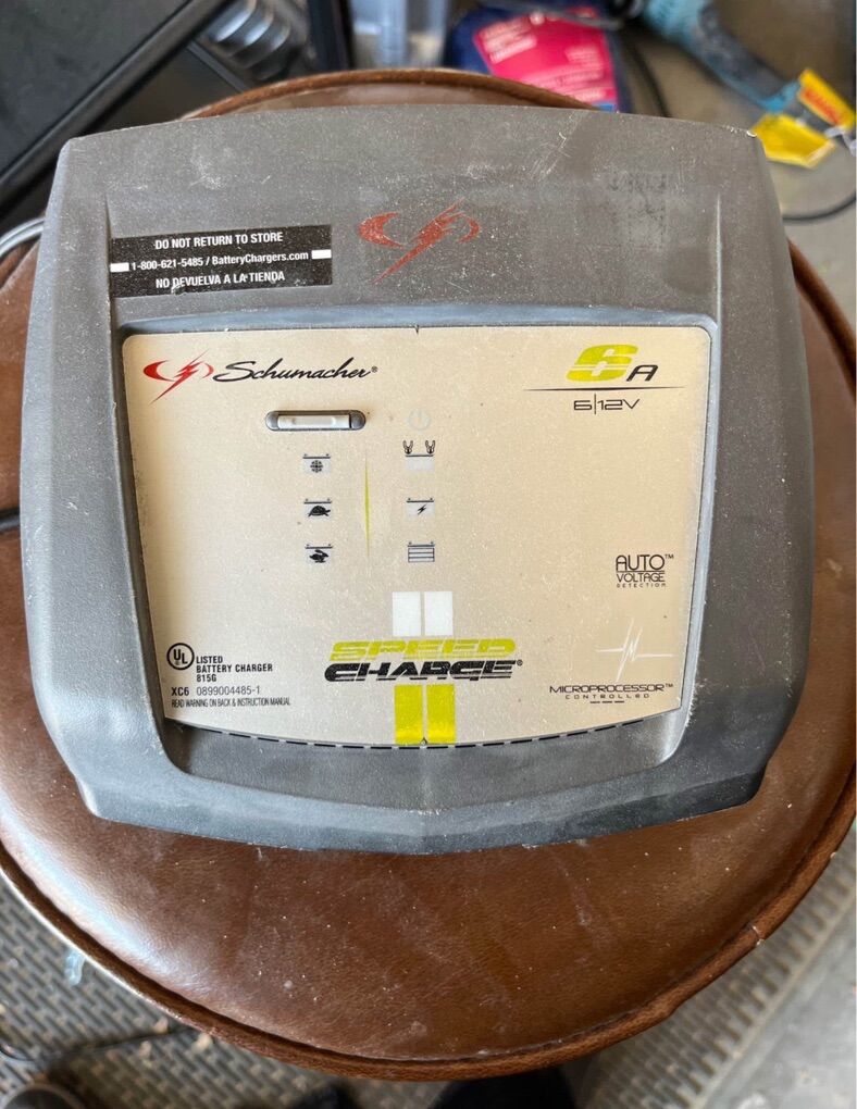 Shumacher 6amp Speed Charge Battery Charger