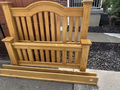 Queen Bed Frame - wood