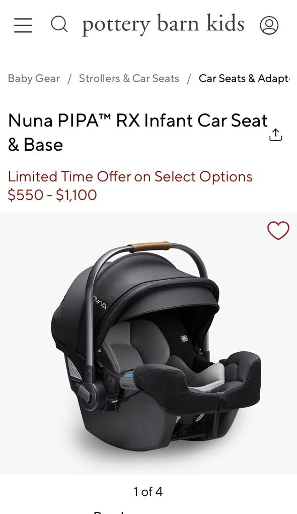 Nuna PIPA™ RX Infant Car Seat & Base