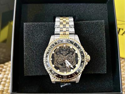 Invicta Pro Diver Sugar Skull 36862 — New in Box