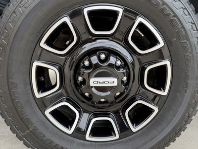 Brand new stock tires and wheels F350/250