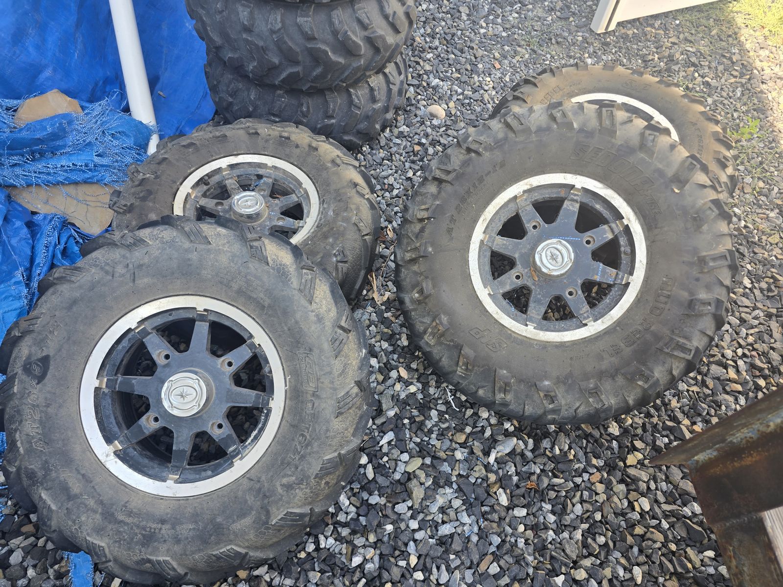 Polaris RZR Wheels set