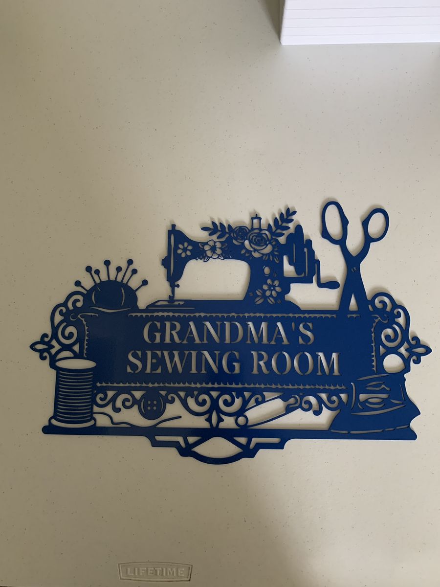 New 18" X 12" Metal sign