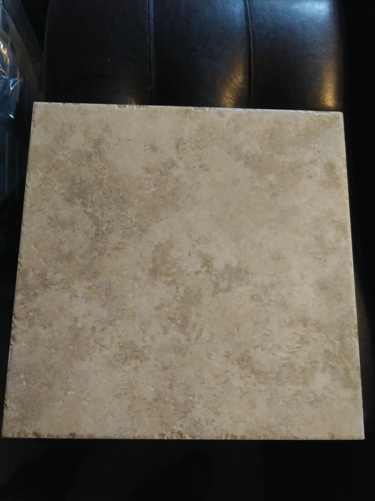 Glazed porcelain tile