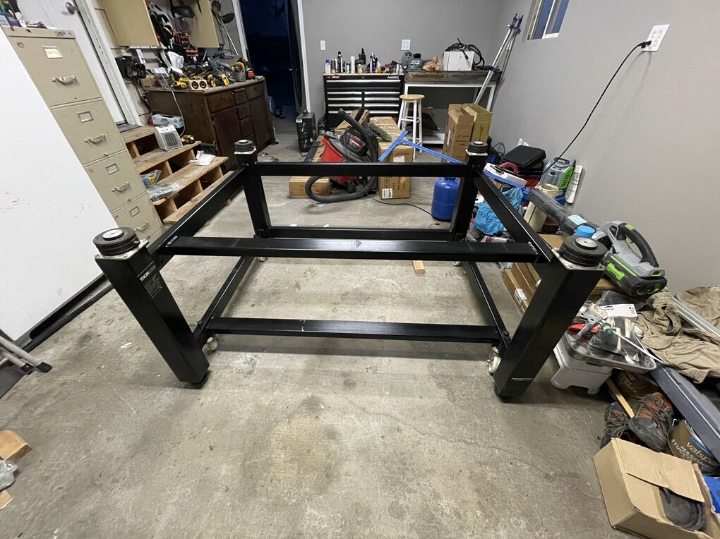 Heavy Duty 4 Post Table Base