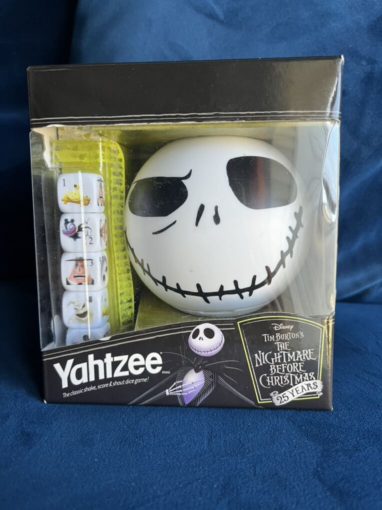 Nightmare B4 Xmas 25 Yr Anniversary Yahtzee