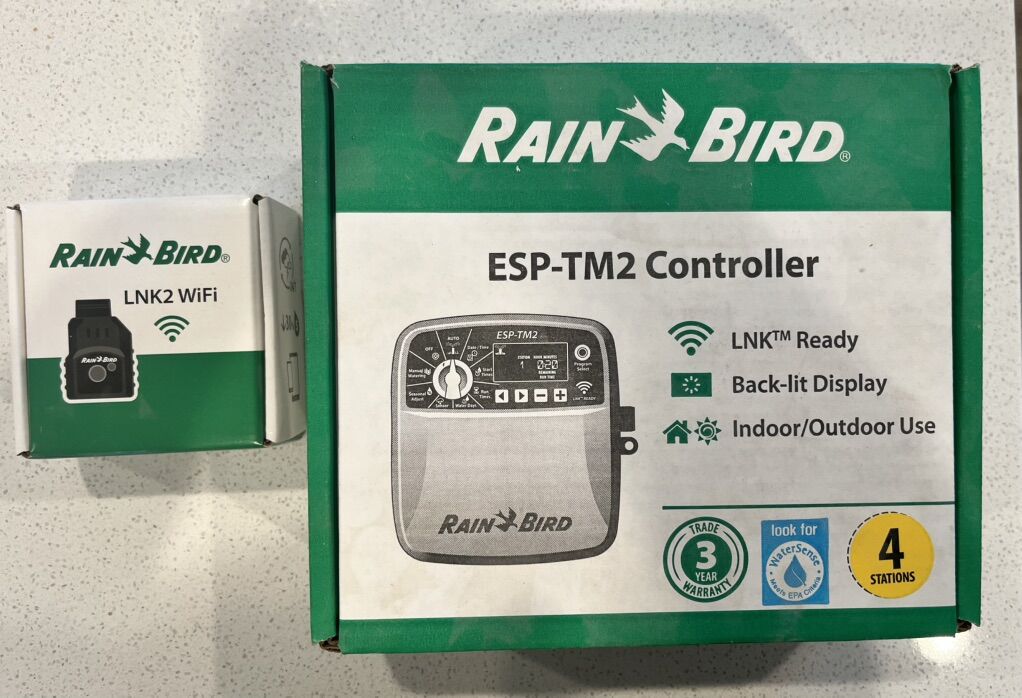 Rain bird controller and wifi