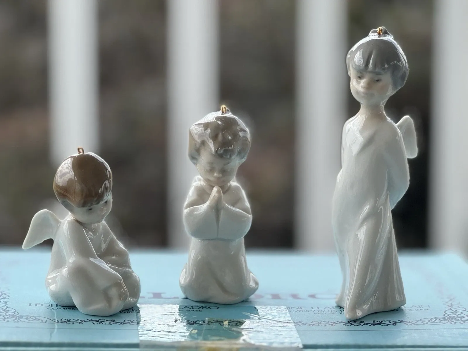 Lladro Porcelain Miniangelitos Mini Angels #1604 Lladró Nativity Christmas W/BOX