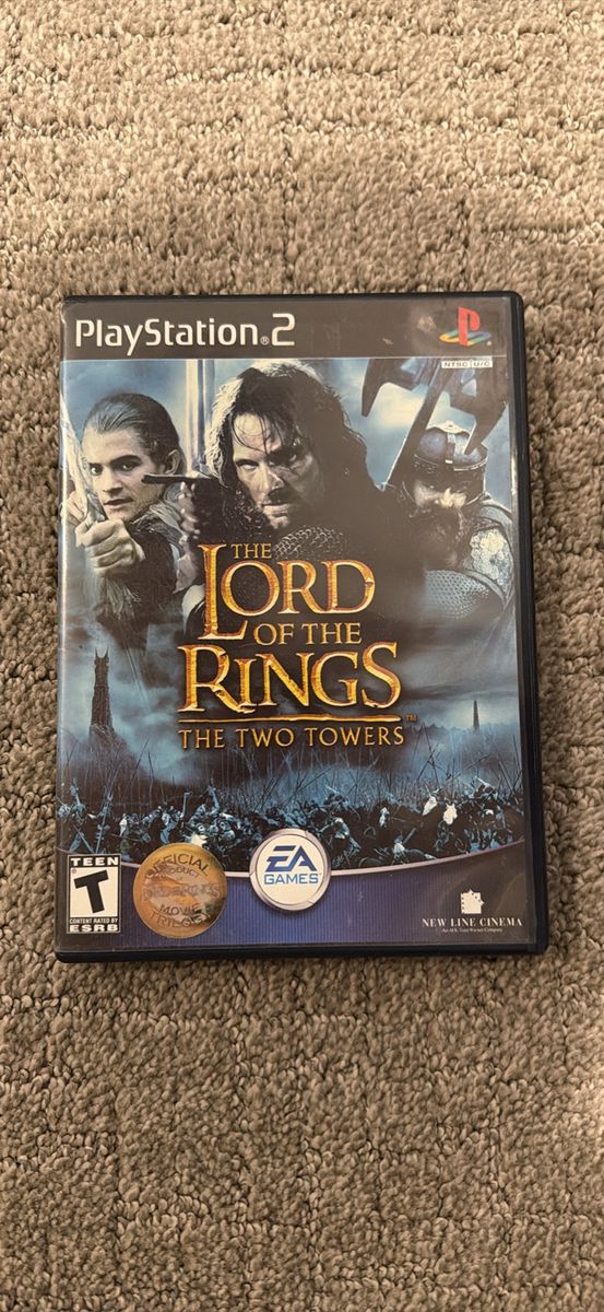 The Lord of the Rings: The Two Towers - PlayStation 2 PS2 Game CIB