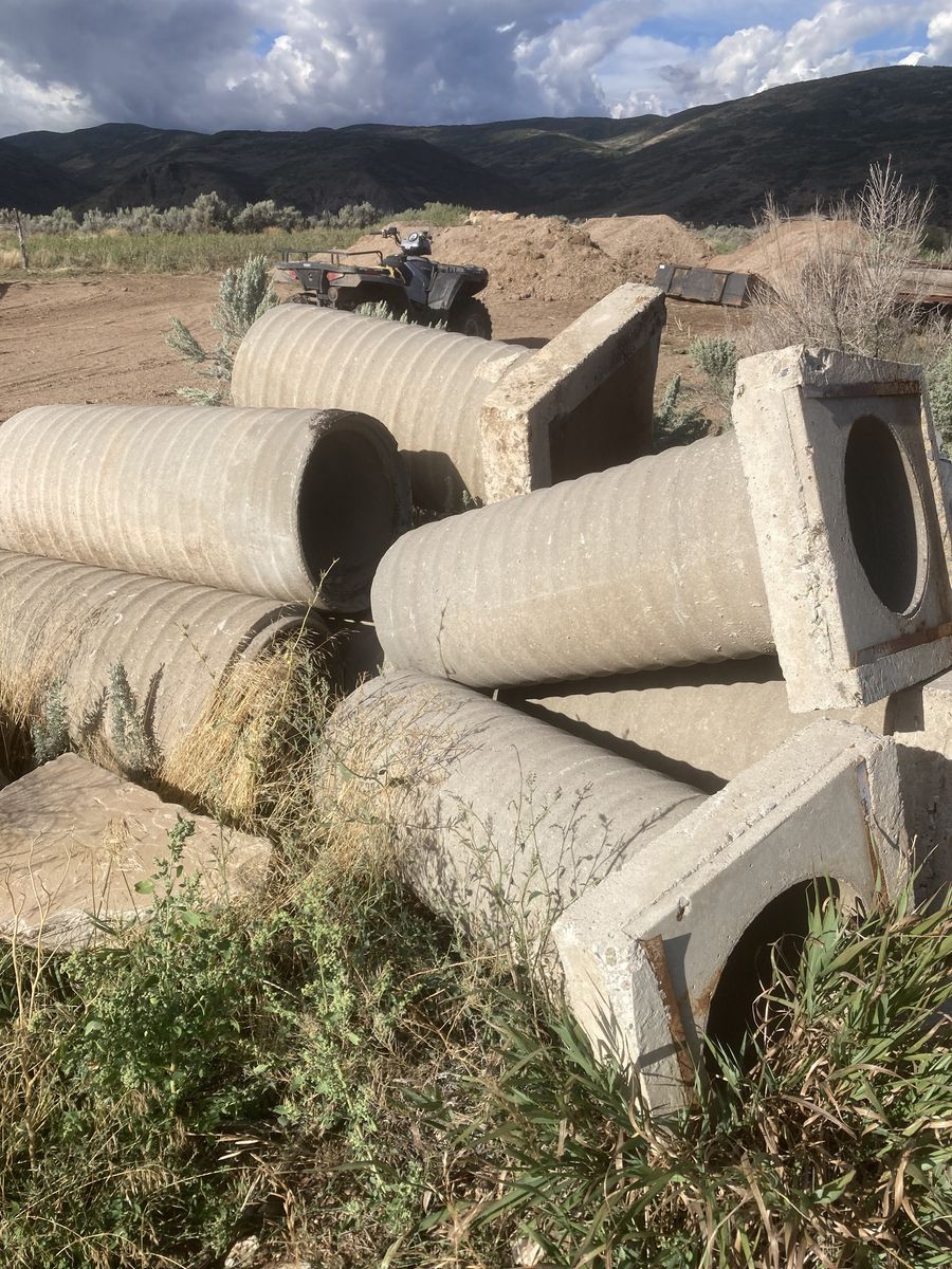 cement culverts  20" X 48"