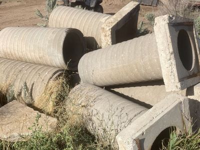 cement culverts 20" X 48"