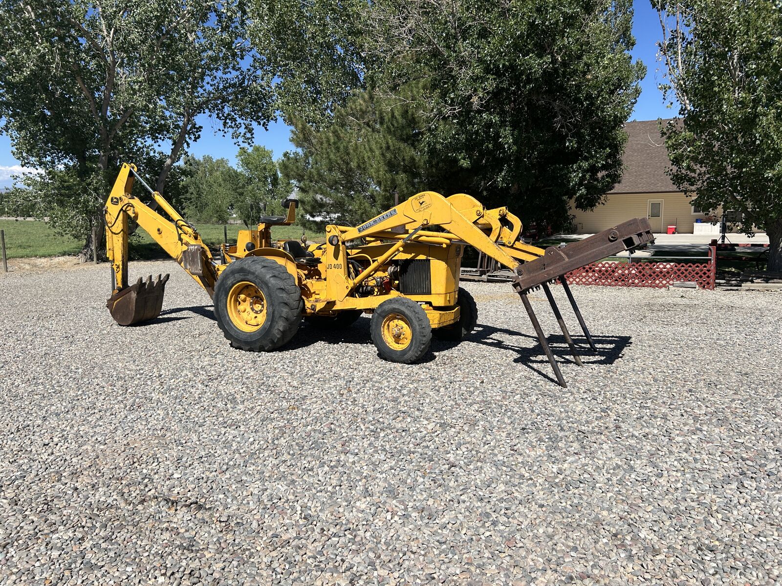 1967 John Deere Loader Backhoe