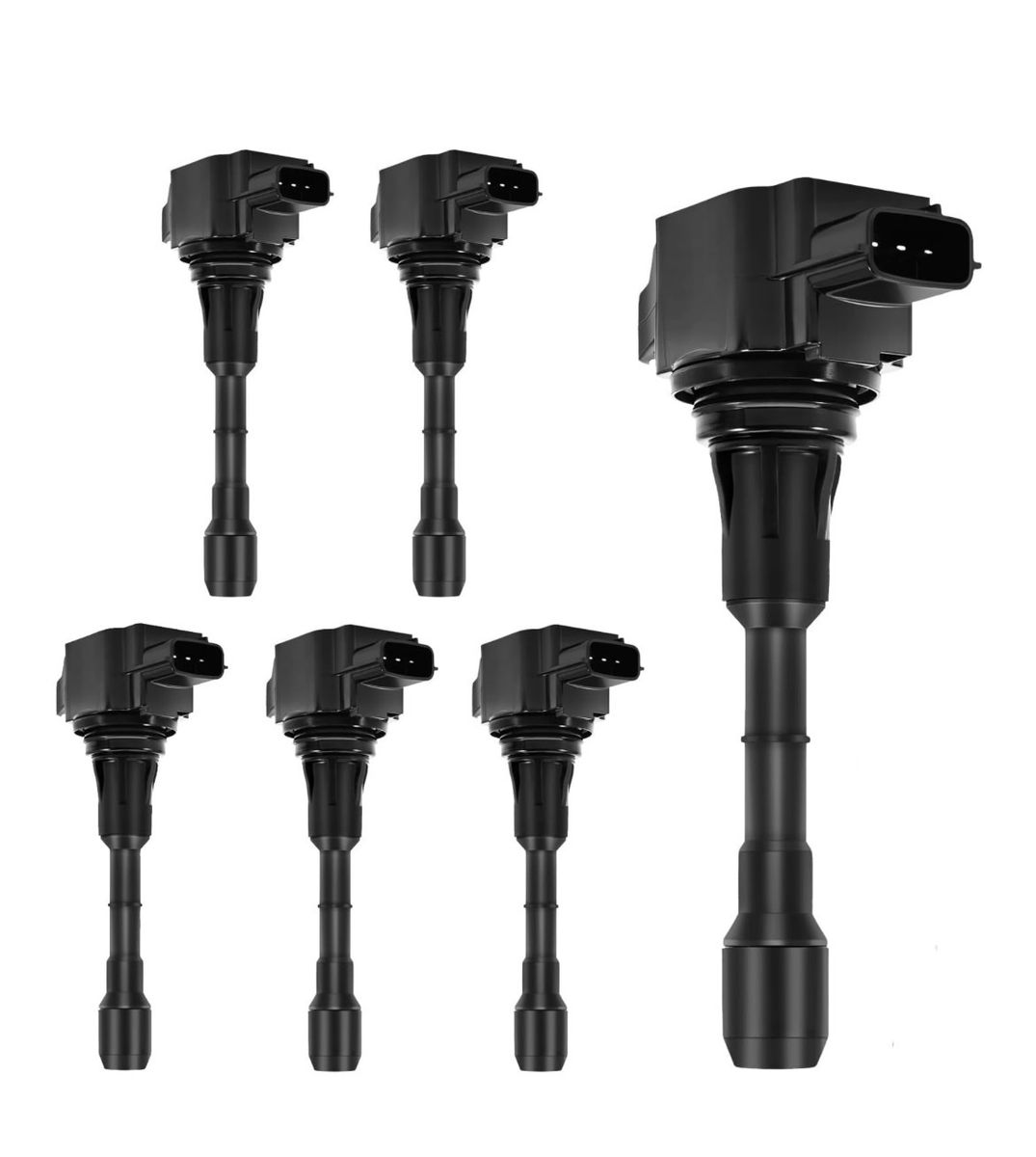 Set Of 6 Ignition Coils Nissan V-6 Brand New